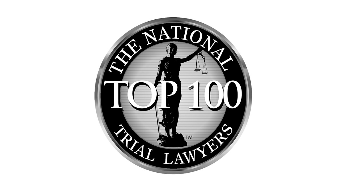National Trial Lawyers top 100 Attorneys Logo
