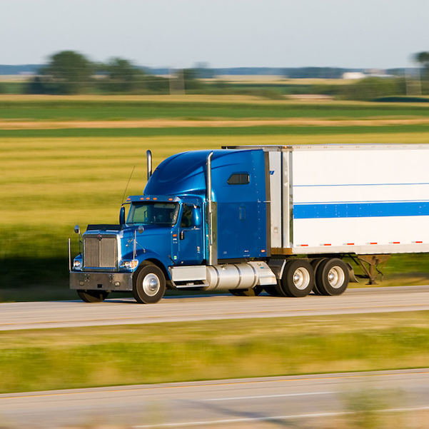 Speeding-semi-truck