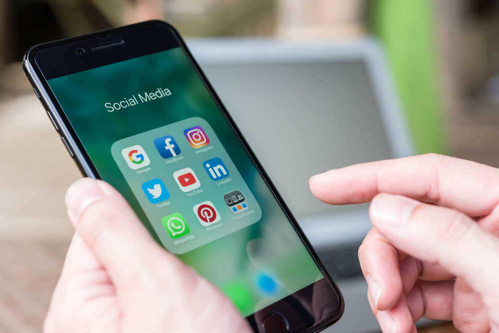 using social media