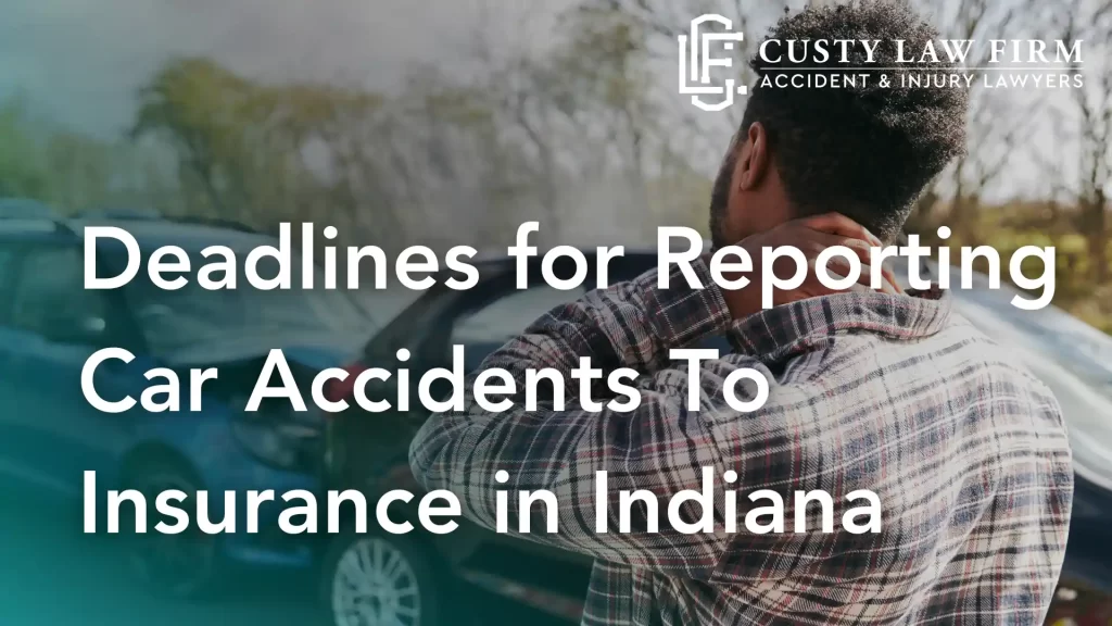 Deadlines for Reporting Car Accidents To Insurance in Indiana Image