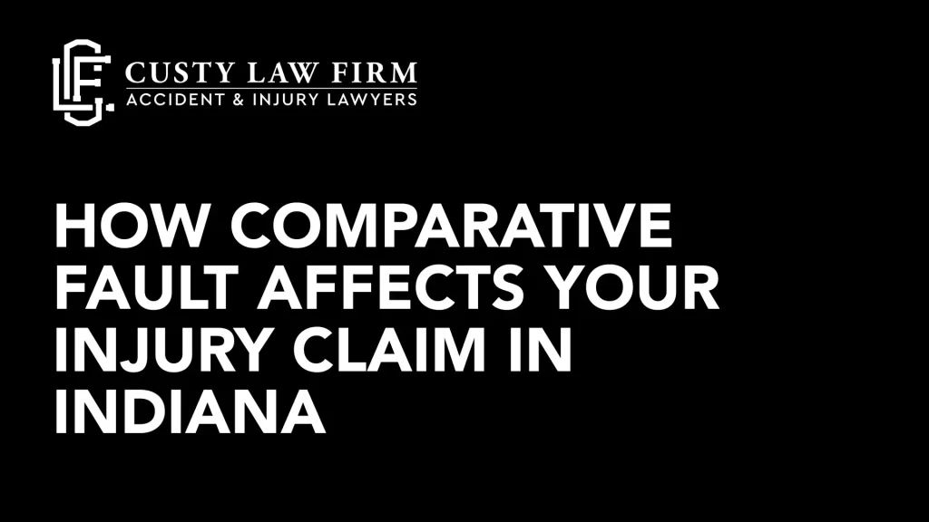 How Comparative Fault Affects Your Injury Claim in Indiana